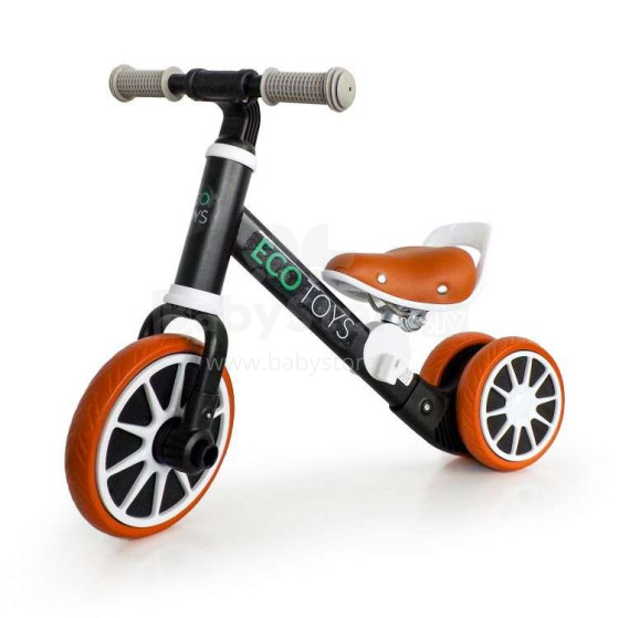 Eco Toys Balance Bike Art.LC-V1307 Black Bērnu skrējritenis