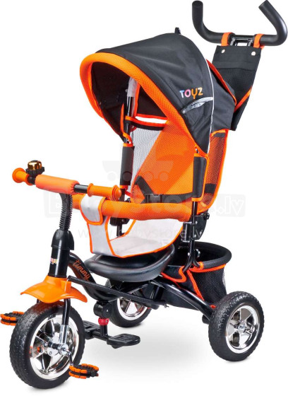 Caretero Toyz Timmy Col.Orange Детский трехколесный интерактивный велосипед c  ручкой управления и крышей