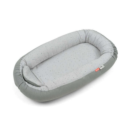 Done by Deer kūdikio lizdas Cozy nest Confetti Grey lizdas - kokonelis naujagimiams