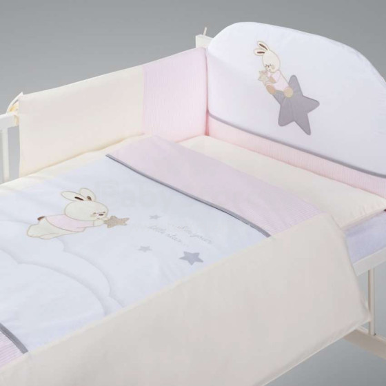Klups Star Yourney Pink Art.H207 комплект детского постельного белья из 5 частей
