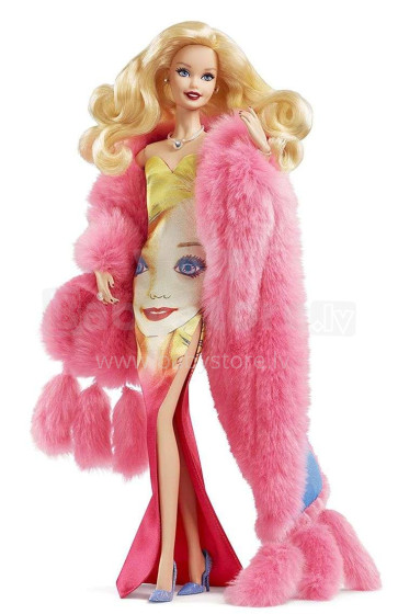 Mattel Barbie Fashion Model Collection Warhol Art.DWF57