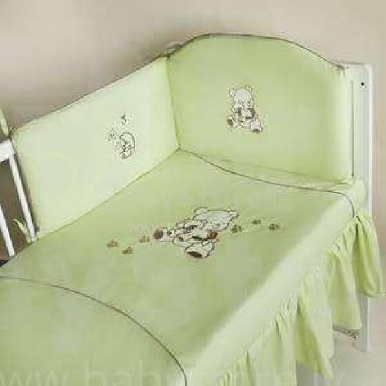 „MimiNu Art.94074“ „Sleep Bear“ patalynės komplektas iš 5 dalių 135x100 cm