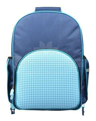 „Upixel Super Class Rolling Blue Art“. WY-A024 Vaikiškas lagaminas ant ratų
