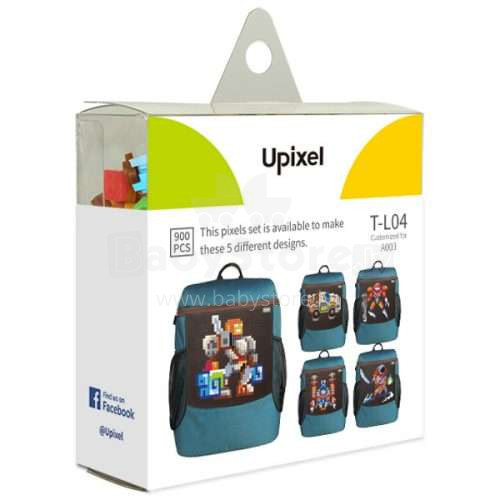 Upixel Gladiator Backpack Art.T-L04 Pikseļu komplekts,900 gab.