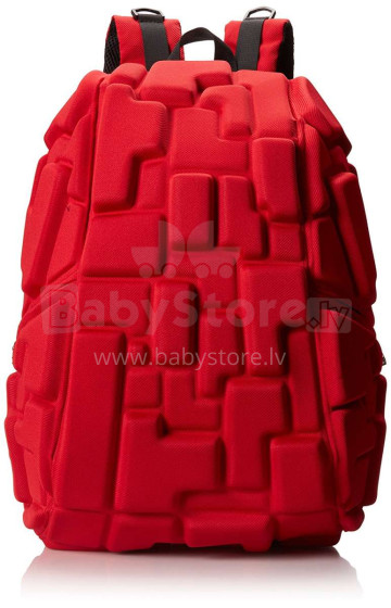 Madpax Blok Full Red Art.KZ24484209 Bērnu mugursoma ar anatomisku atzveltni