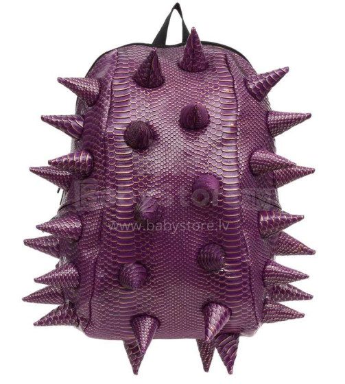 „Madpax Gator Luxe“ pilka purpurinė Art.KAB24485047 Vaikų kuprinė su anatominiu atlošu