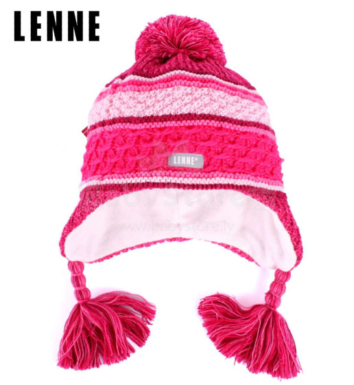 Lenne'18 Knitted Hat Pauly Art.17384/186 Тёплая зимняя шапочка для малышей (50-54 cm)