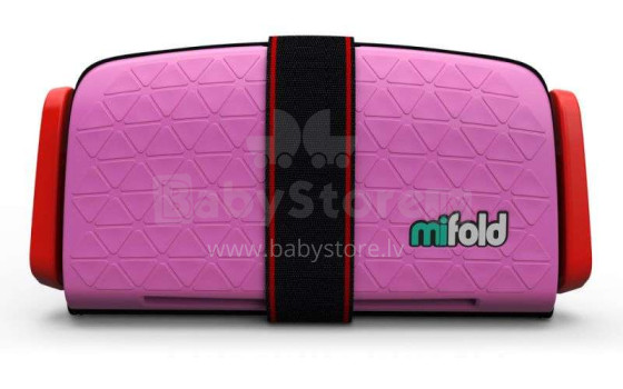 Mifold The Grab&Go Booster Perfect Pink Art.MF01-EU/PNK Портативный автомобильный бустер для детей от 4 до 12 лет
