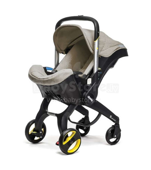 Doona™ Infant Car Seat Beige/Dune Art.SP150-20-005-015 Автокресло-коляска нового поколения 2 в 1