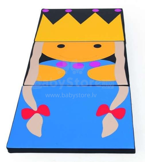 „Novum“ princesės kilimėlis 4640787 Vaikų sportinis kilimėlis