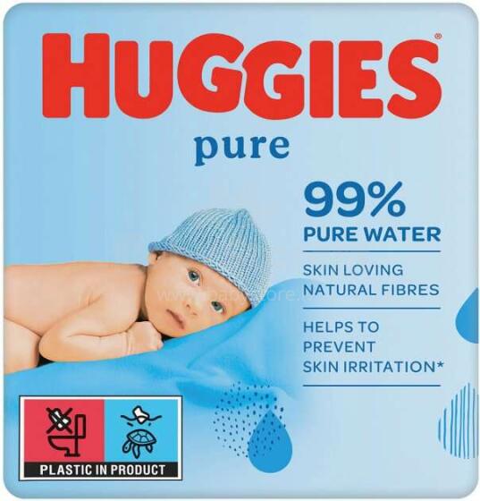 „Huggies Pure Art.041550091“ drėgnos servetėlės (56gbx3)