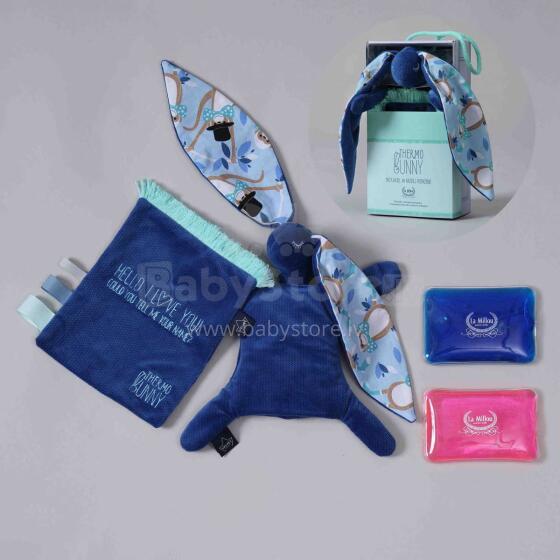 „La Millou“ šeimos aksomo kolekcija „Thermo Bunny Navy“, 95273 terminis ir gaivus terminis triušis