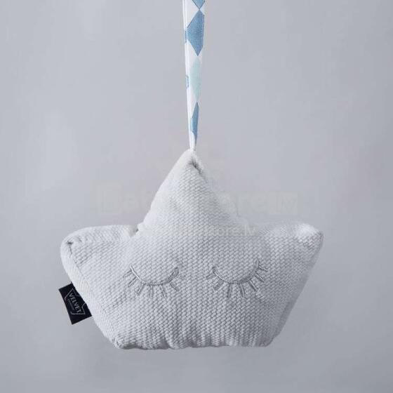 „La Millou“ aksominė kolekcija „Rattle Baby Crown“ 95292 „Soft Rattle Crown“