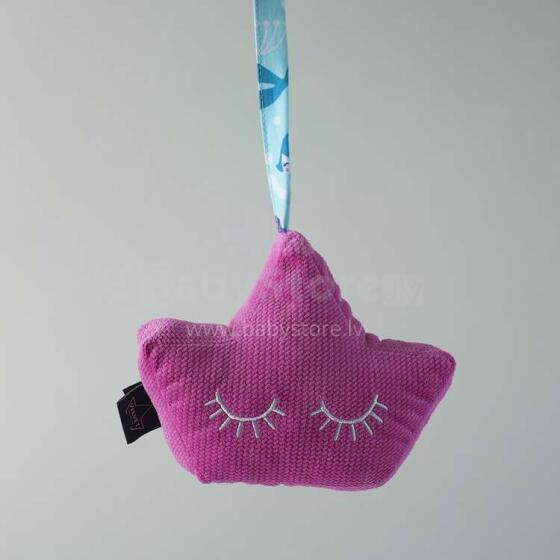 „La Millou“ aksomo kolekcija „Rattle Baby Crown“ 95294 „Minkšta barškučio karūna“