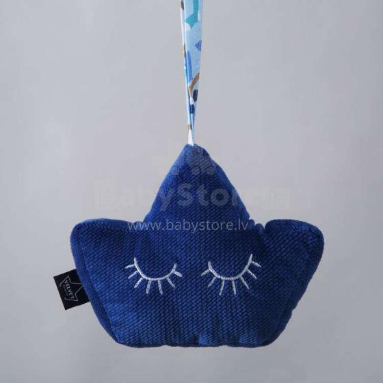 „La Millou“ aksominė kolekcija „Rattle Baby Crown“ 95296 „Soft Rattle Crown“