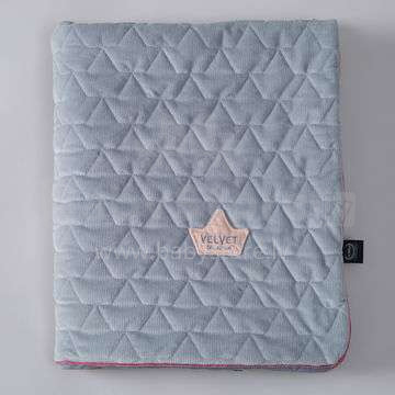 La Millou Velvet Collection Toddler Blanket  Art.95321 Высококачественное детское двустороннее одеяло (80x100 см)