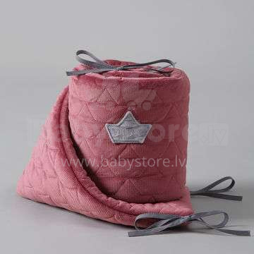 La Millou Velvet Collection Bed Bumper Mulberry Art.95346 Высококачественный бортик-охранка (70x140 см)