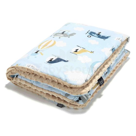 La Millou Captain Blanket Art.95368 Высококачественное детское двустороннее одеяло (110x140 см)