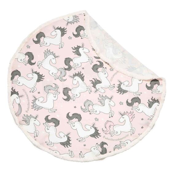 La Millou Bamboo Round Swaddle Unicorn Bebe Art.95410
