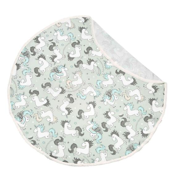 La Millou Bamboo Round Swaddle Unicorn Knight Art.95412