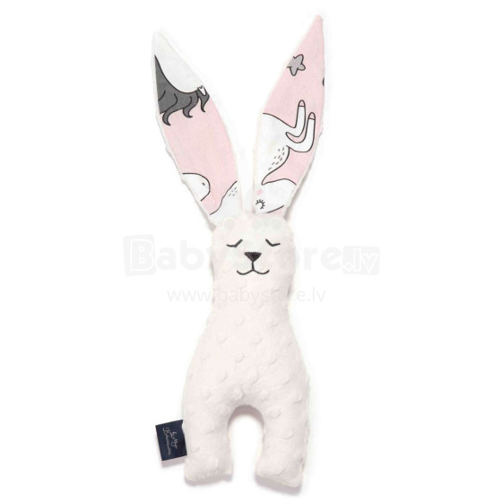 La Millou Unicorn Bebe Pink La Mobile Art. 95418 Mīksta miega rotaļlieta Trusis