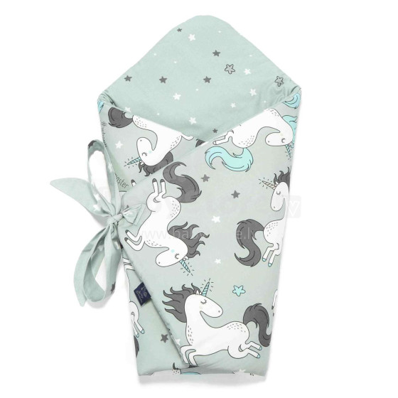 La Millou Baby Horn Unicorn Knight Art.95439  Жесткий конвертик для новорождённого (75х75 см)
