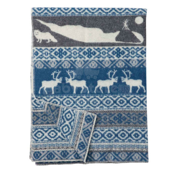 Klippan of Sweden Eco Wool Art.2447.01 Детское одеяло из натуральной эко шерсти, 65х90см