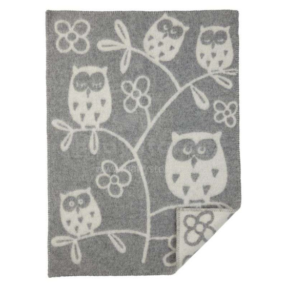 Klippan of Sweden Eco Wool Art.2422.01 Детское одеяло из натуральной эко шерсти, 65х90см