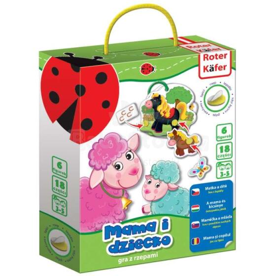 Roter Käfer RK6101-04 Velcro segtukas mama ir kūdikis („Vladi Toys“)