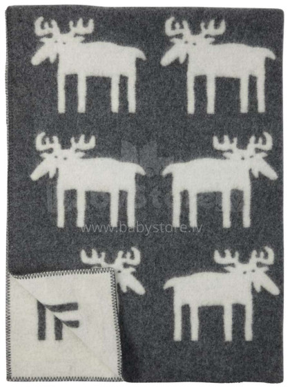 Klippan of Sweden Eco Wool Art.2404.02 Детское одеяло из натуральной эко шерсти, 90х130см