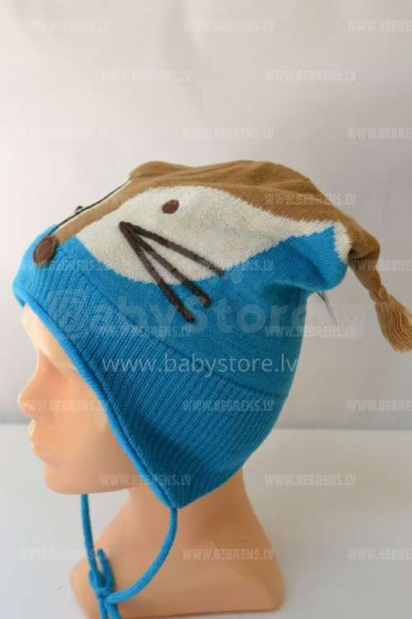 Lenne '18 Knitted Hat Refox Art.17374/637 Мягкая шапочка для малышей