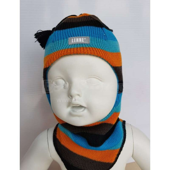 Lenne '18 OYA Art.17383/637 Теплая вязанная шапка шлем для малышей
