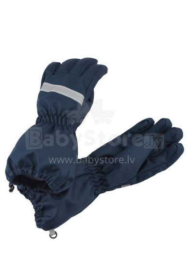 Lassie '21 Lassietec® Rola Art.727718-6960 Dark Blue  Водонепроницаемые термо перчатки для детей (1-5)
