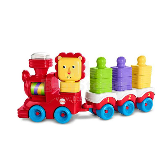 Fisher Price Little Stackers Lion Locomotive Art.DRG33