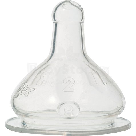 „Tigex Wide Neck Intuition“ prekės Nr. 80600547 Maitinimo butelių čiulptukai su reguliuojamu srautu nuo 0-6 (2 vnt.)