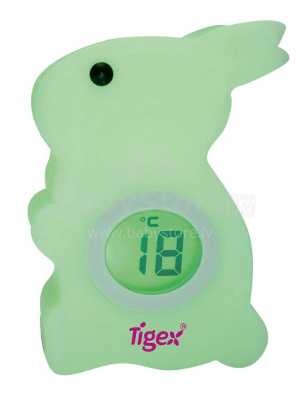 Tigex Rabbit Nightlight Art.80890544 Ночной светильник с термометром для комнаты