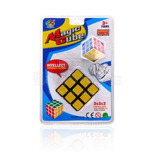 I-Toys Art.1511K592  Klasiskais Rubika kubs 1+1 Kubiks-rubiks 5.7x5.7 cm+2.5x2.5cm