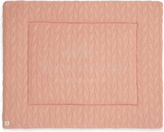 Jollein Playpen Spring Knit Art.017-513-66037 Rosewood Vaikiškas kilimėlis 80х100 cm