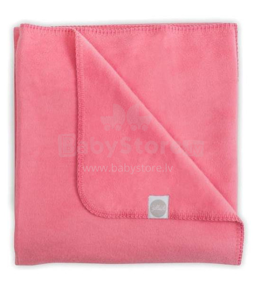 Jollein Cotton Coral Pink Art.514-522-00068  Детское одеяло из натурального органического хлопка , 100х150см
