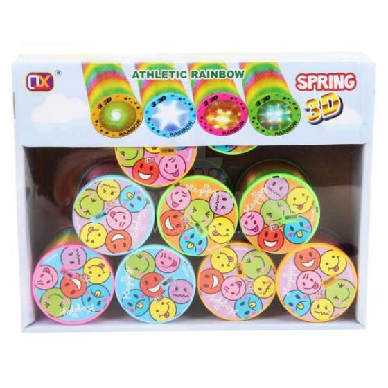 „I-Toys“ straipsnis. D-682 žaislinė vaivorykštė su blizgesiu ir šviesa (stebuklinga spiralė)