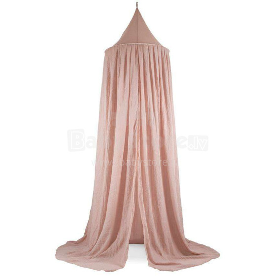 Jollein Canopy Vintage Art.002-005-00090 Pale Pink - Baldahīns bērnu gultiņai (245cm)