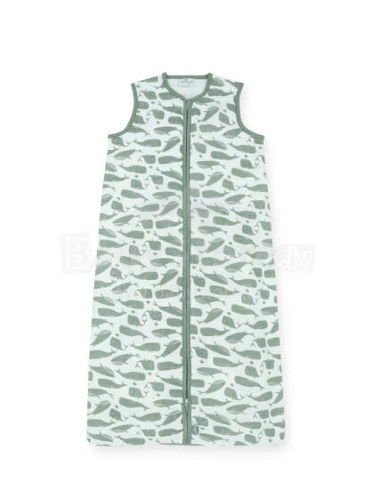 Jollein Muslin Whales Ash Green Art.048-529-65362 110cm