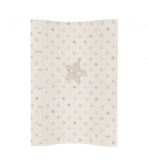 Ceba Baby Pārtinamais matracis COSY STARS beige  50x70 cm