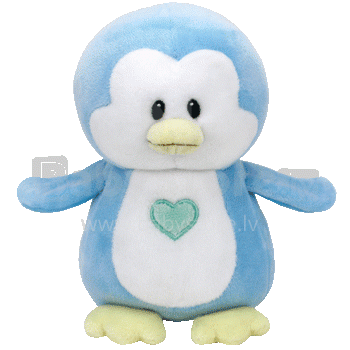 TY Baby Ty TWINKLES Blue Penguin Art.TY32158 Aukštos kokybės minkštas pliušinis žaislas