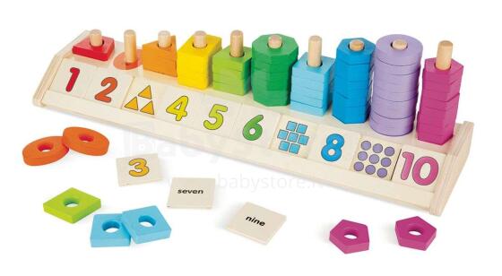 „Melissa & Doug Shape Stacker“, 19275 straipsnis