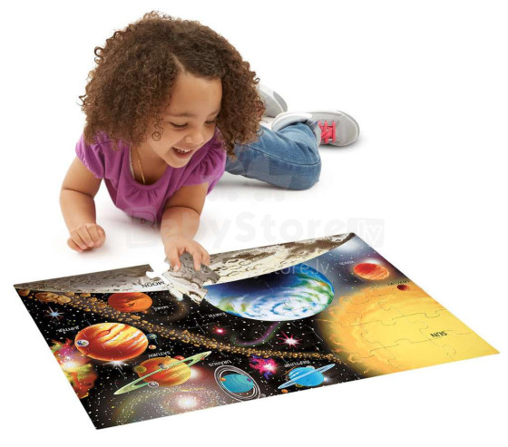 Melissa&Doug Floor Puzzle Solar  Art.10413  Напольный  коврик пазл (48 шт.)