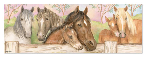 Melissa&Doug Floor Puzzle Horses Art.14414 Grīdas puzle paklājiņš (48 gab.)