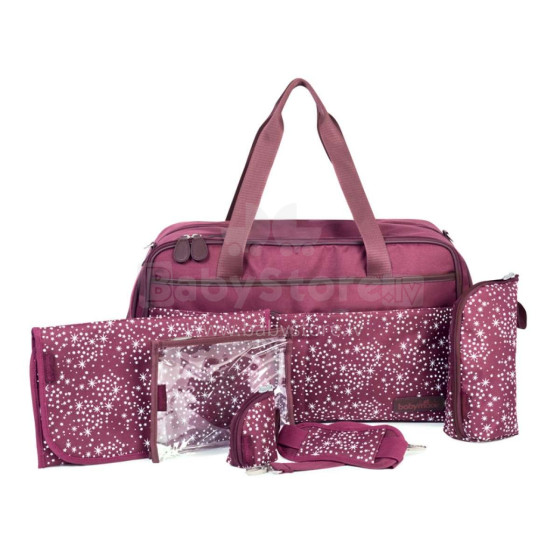 Babymoov Bag Traveller Cherry Art.A043568 Liela, ērta un stilīga soma māmiņām