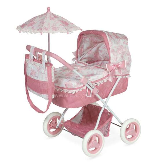 DeCuevas Toys Daniela Art.85021 Lėlės su vežimėliu ir skėčiu