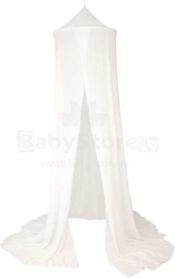 JaBaDaBaDo  Canopy White Art.K043    Универсальный  балдахин для детской кроватки (230x230 cм)